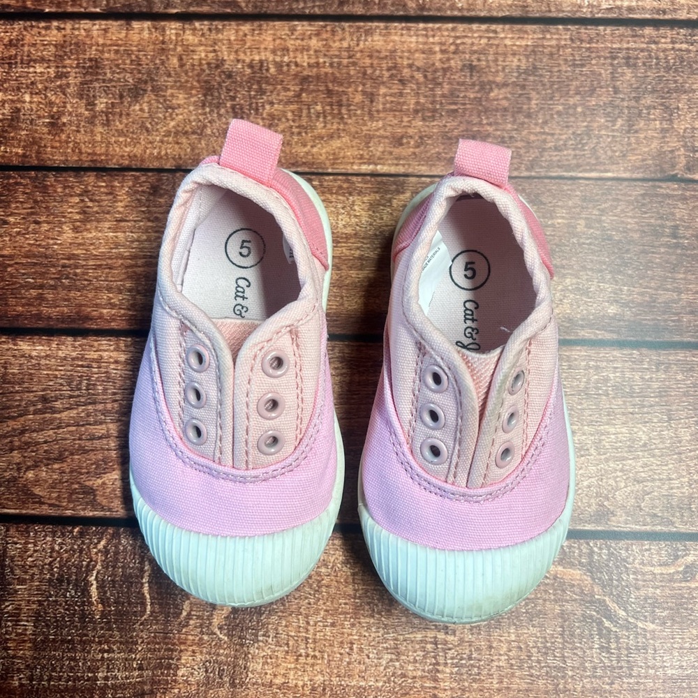 Cat & Jack Light Pink Kids Sneakers